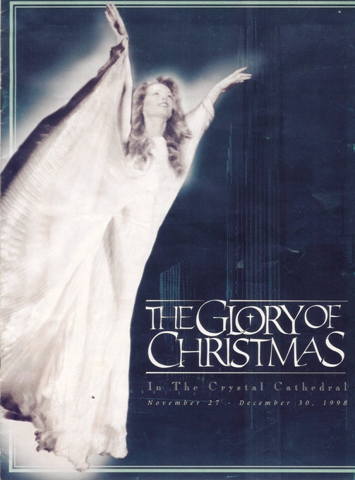 Lisa Rhyne (as an Angel on the program cover for The Glory of Christmas)
