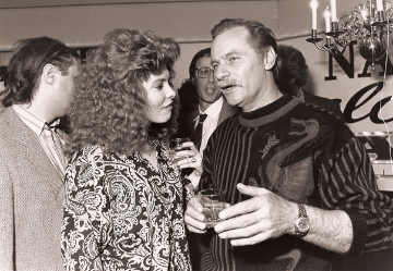 Lisa Rhyne with country legend Vern Gosdin