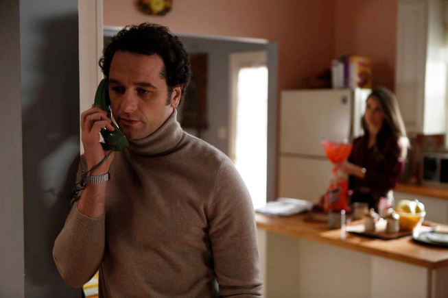 Still of Keri Russell and Matthew Rhys in The Americans