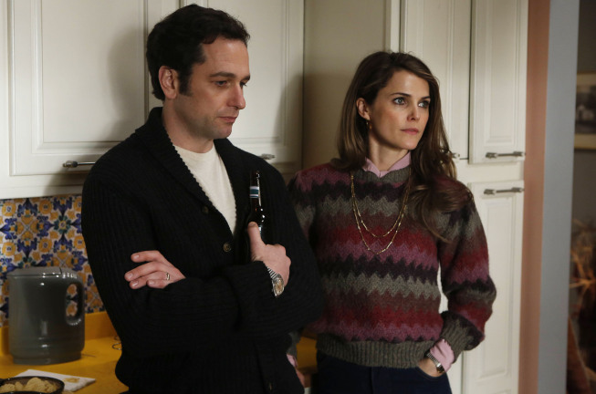 Still of Keri Russell and Matthew Rhys in The Americans (2013)