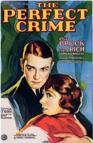 Clive Brook and Irene Rich in The Perfect Crime (1928)