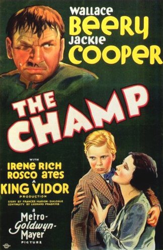 Wallace Beery, Jackie Cooper and Irene Rich in The Champ (1931)