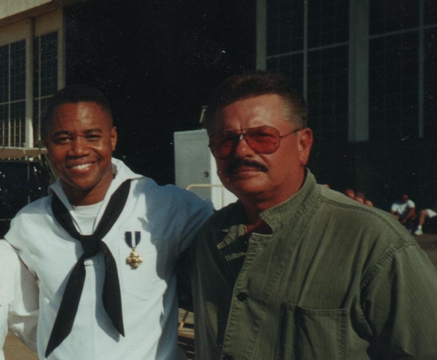 Lew with Cuba Gooding, Jr