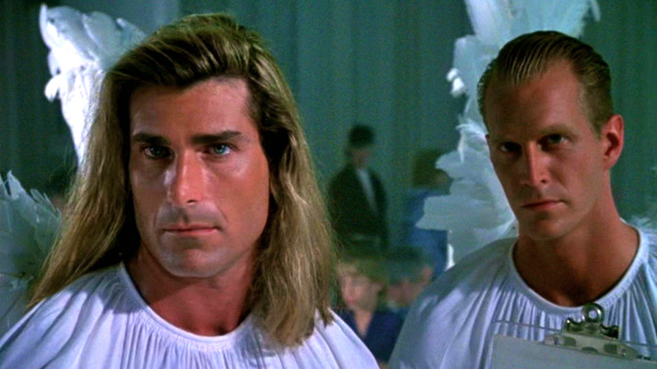 Fabio and Hoyt Richards as Angels in THE EXORCIST III
