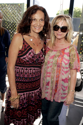 Kathy Hilton and Diane von Fürstenberg