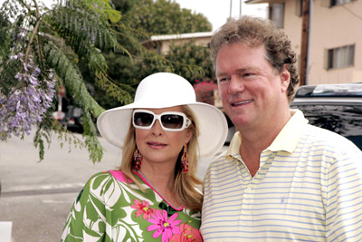Kathy Hilton and Rick Hilton