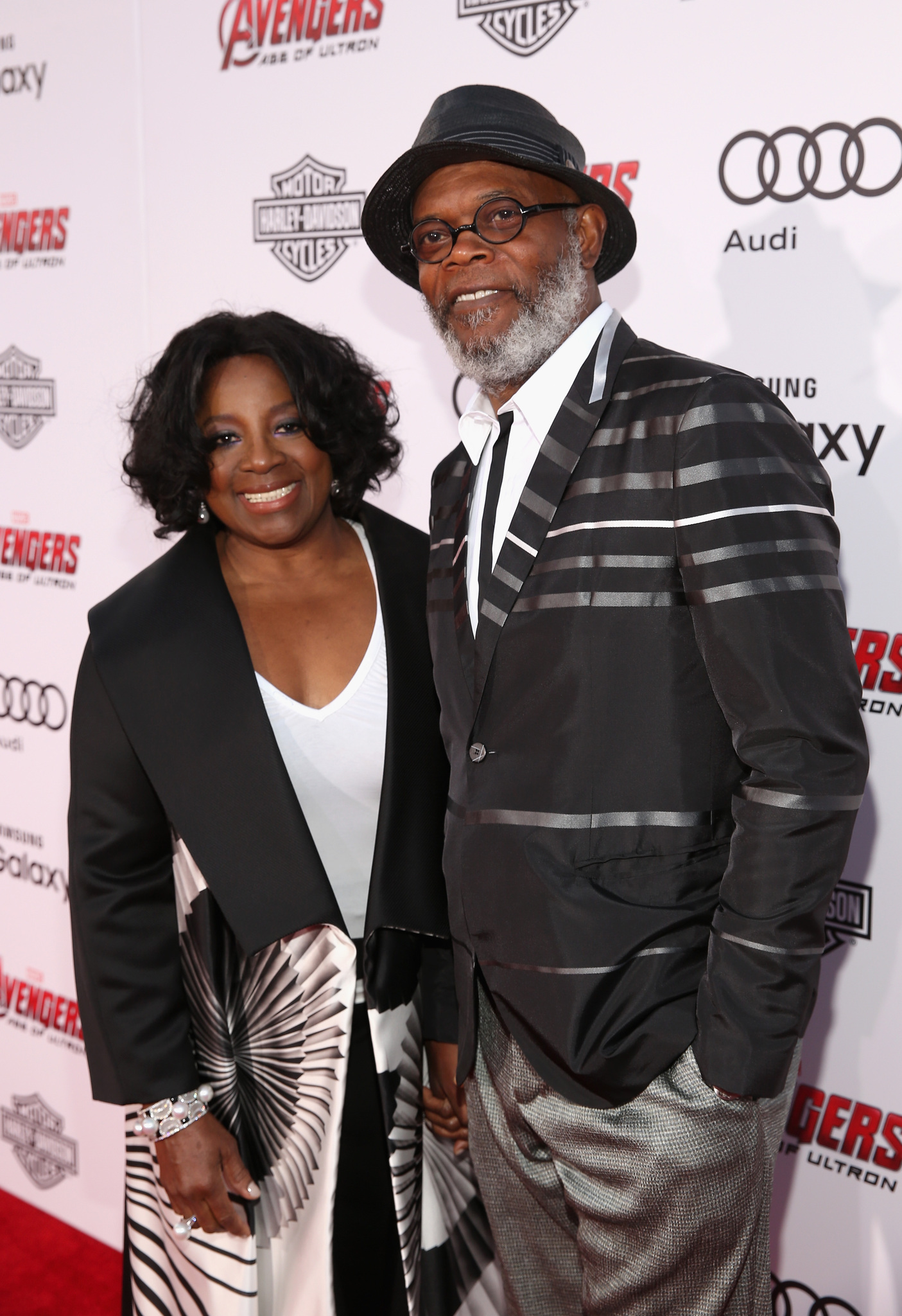 Samuel L. Jackson and LaTanya Richardson Jackson at event of Kersytojai 2 (2015)