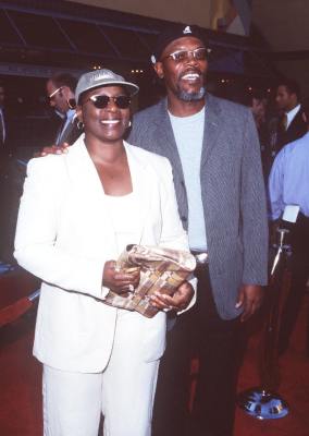 Samuel L. Jackson and LaTanya Richardson Jackson at event of Out of Sight (1998)