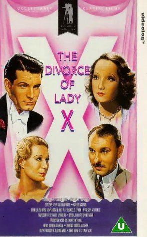 Laurence Olivier, Binnie Barnes, Merle Oberon and Ralph Richardson in The Divorce of Lady X (1938)