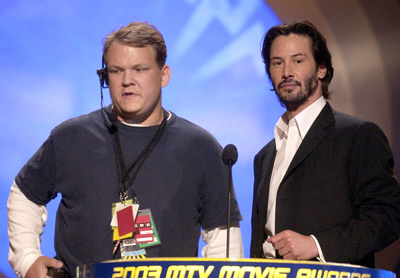 Keanu Reeves and Andy Richter