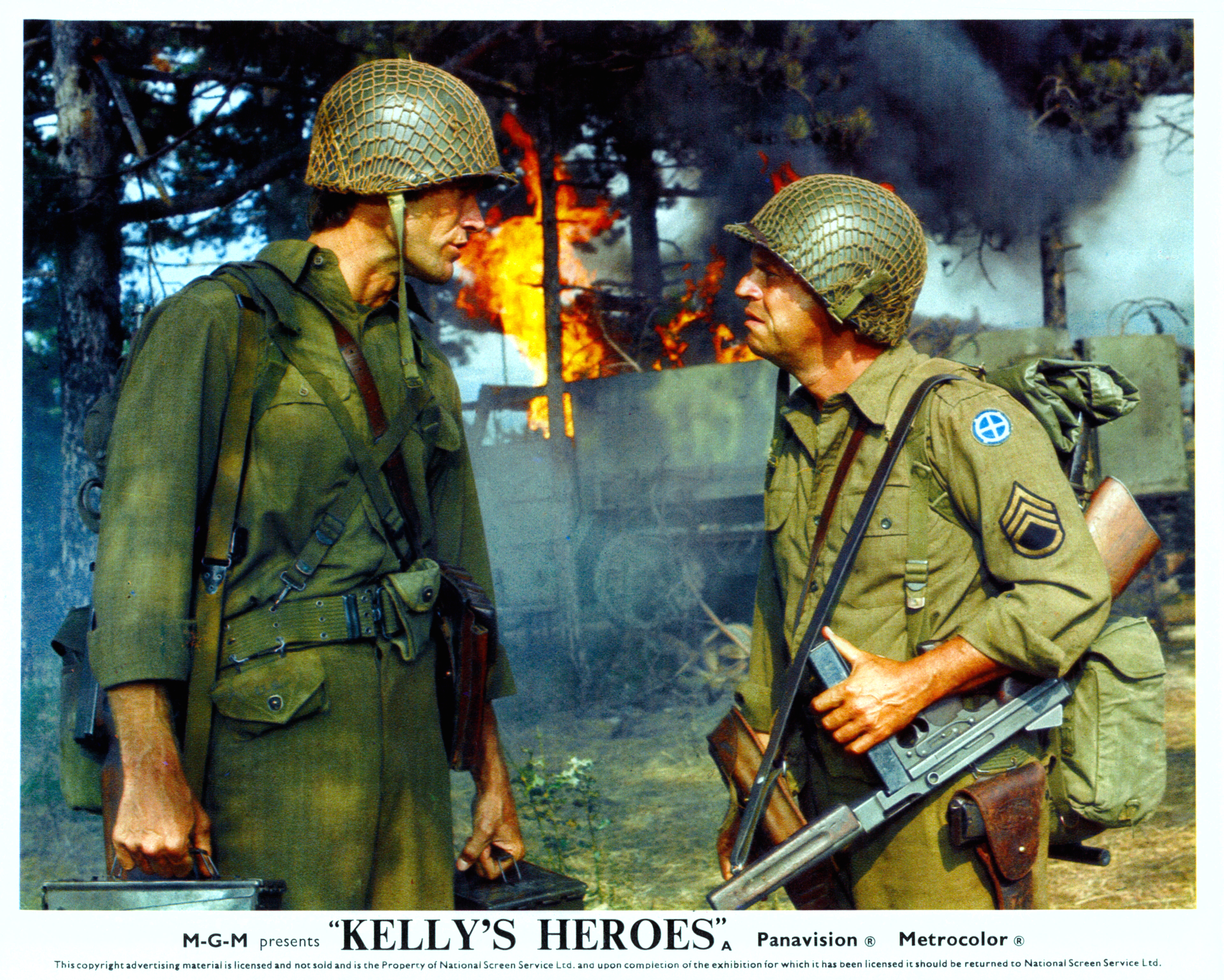 Still of Clint Eastwood and Don Rickles in Kelly's Heroes (1970)