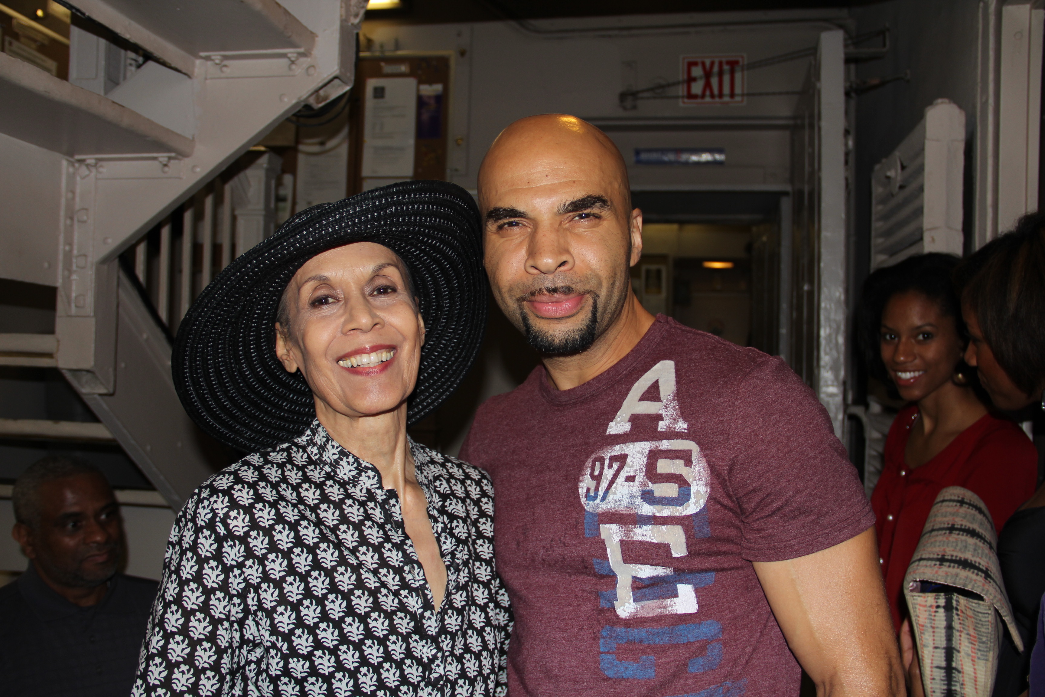 A Streetcar Named Desire's Jacinto Taras Riddick and the incomparable Carmen de Lavallade.