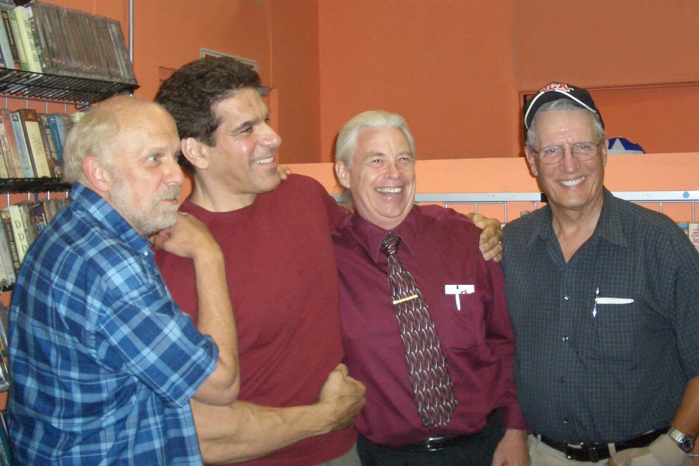 Kenny Johnson, Lou Ferrigno, Rock Riddle and Chuck Bowman - Hollywood, CA - 2008