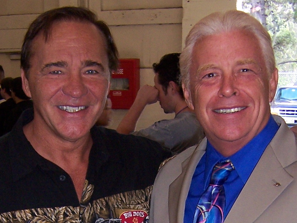 Ex-World Heavyweight Wrestling Champion Larry Zabysko and Rock Riddle - San Francisco Cow Palace - 2007