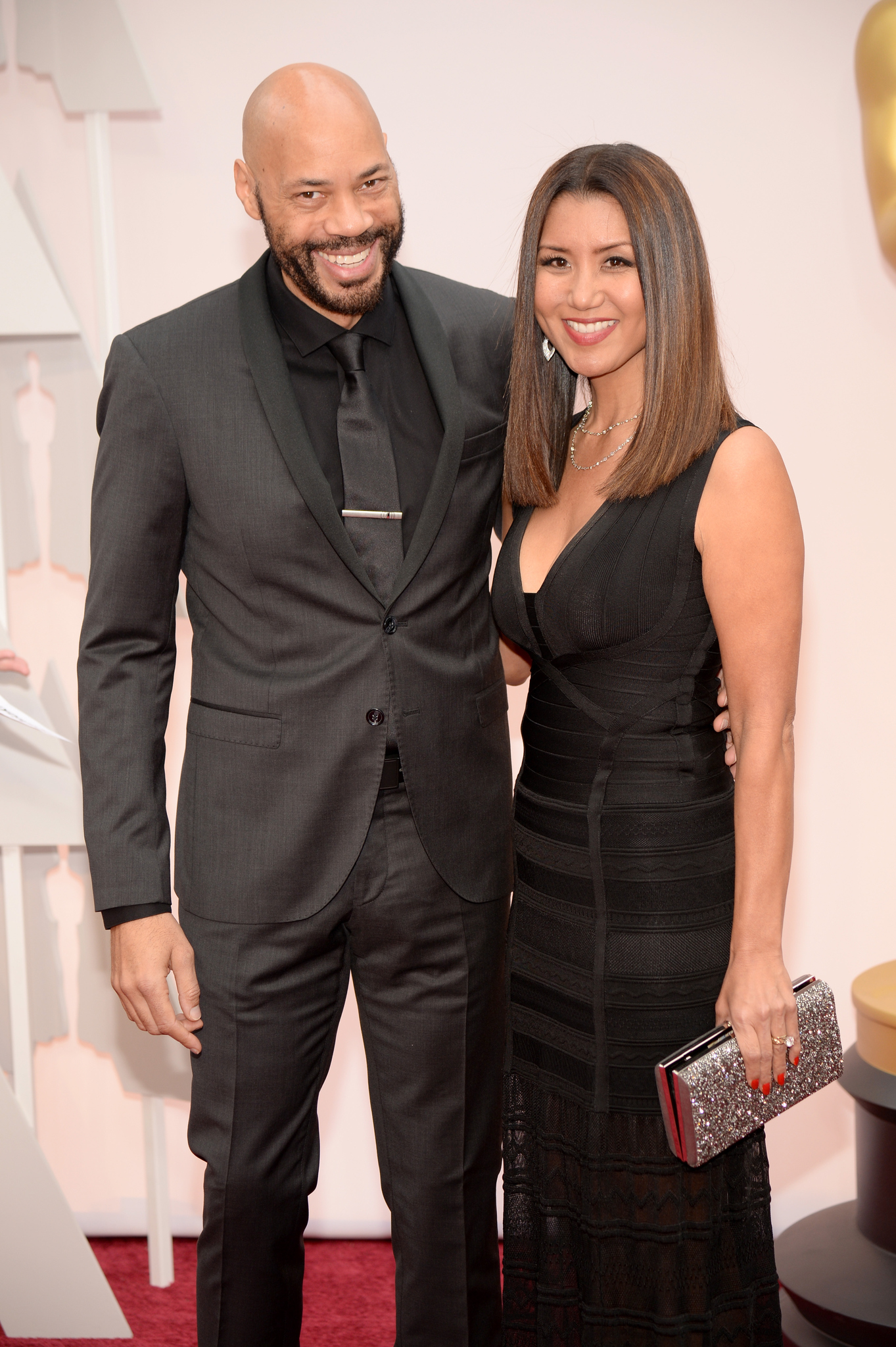 John Ridley and Gayle Yoshida at event of The Oscars (2015)