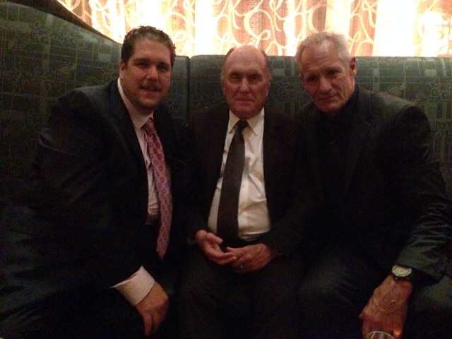 The Judge premiere at TIFF...producer David Gambino, Robert Duvall, Matt Riedy