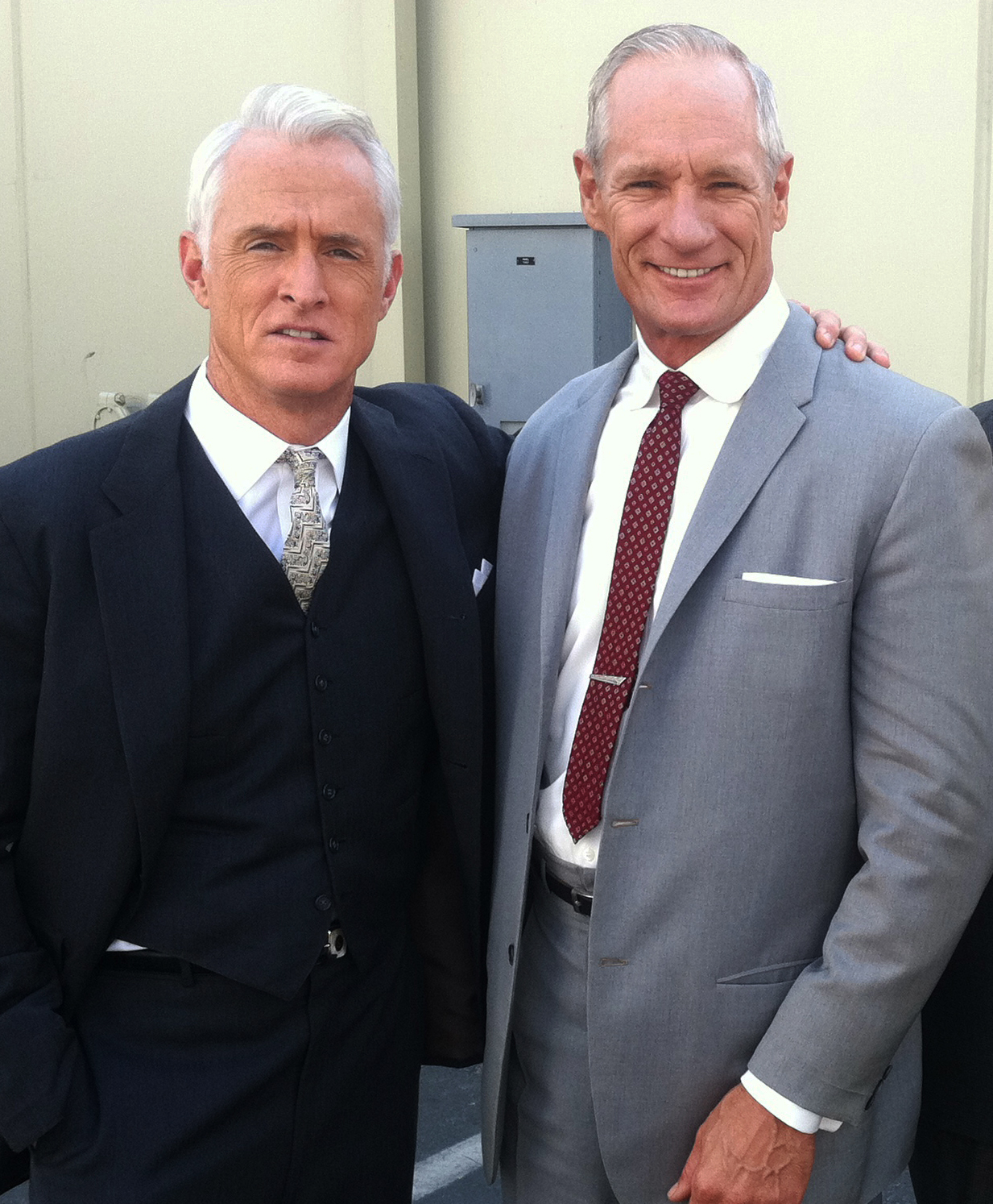 John Slattery and Matt Riedy Mad Men season 5