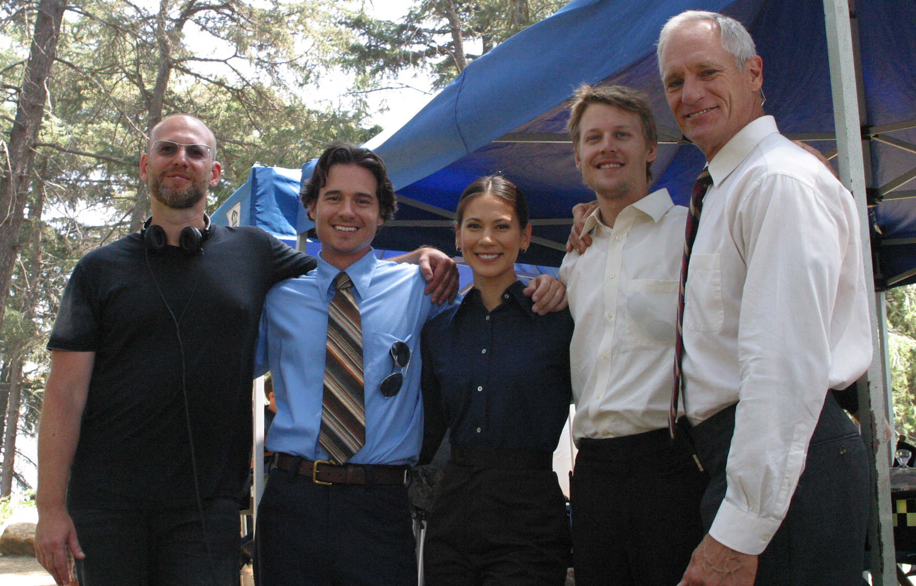 RCVR shoot with David Van Eyssen Director, Daniel Bonjour, Catherine Kresge, David Hoflin and Matt Riedy