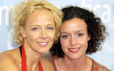 Katja Riemann and Maria Schrader at event of Rosenstrasse (2003)