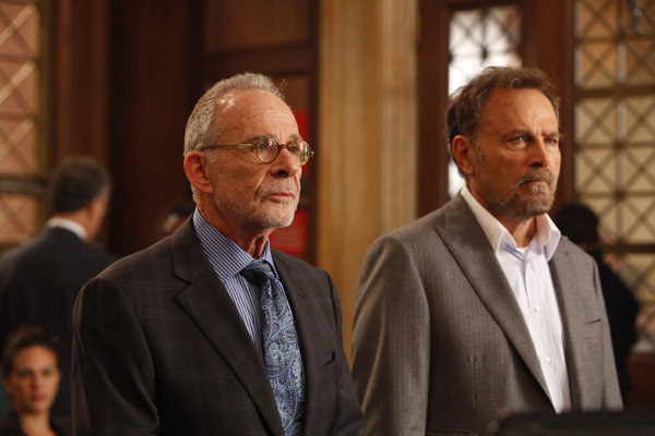 Still of Franco Nero and Ron Rifkin in Law & Order: Special Victims Unit (1999)