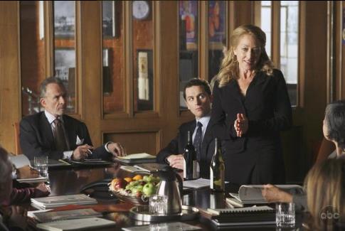 Still of Matthew Rhys, Ron Rifkin and Patricia Wettig in Brothers & Sisters (2006)
