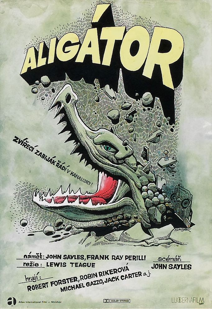Polish Alligator Poster