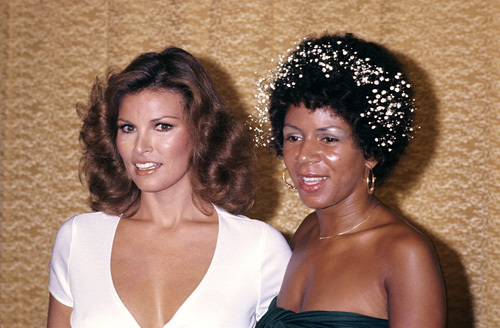 Raquel Welch and Minnie Riperton circa 1970s