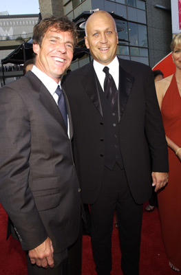 Dennis Quaid and Cal Ripken
