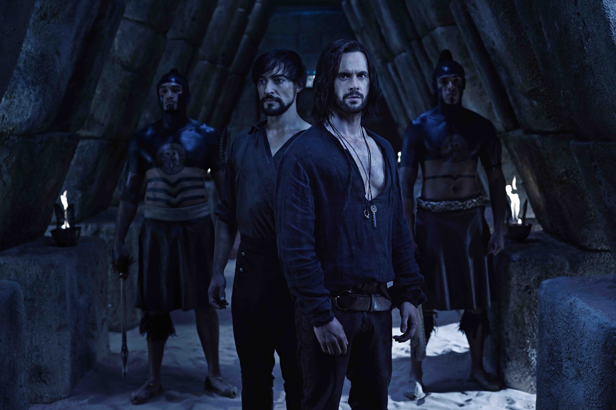 Still of Blake Ritson and Tom Riley in Da Vinci's Demons (2013)