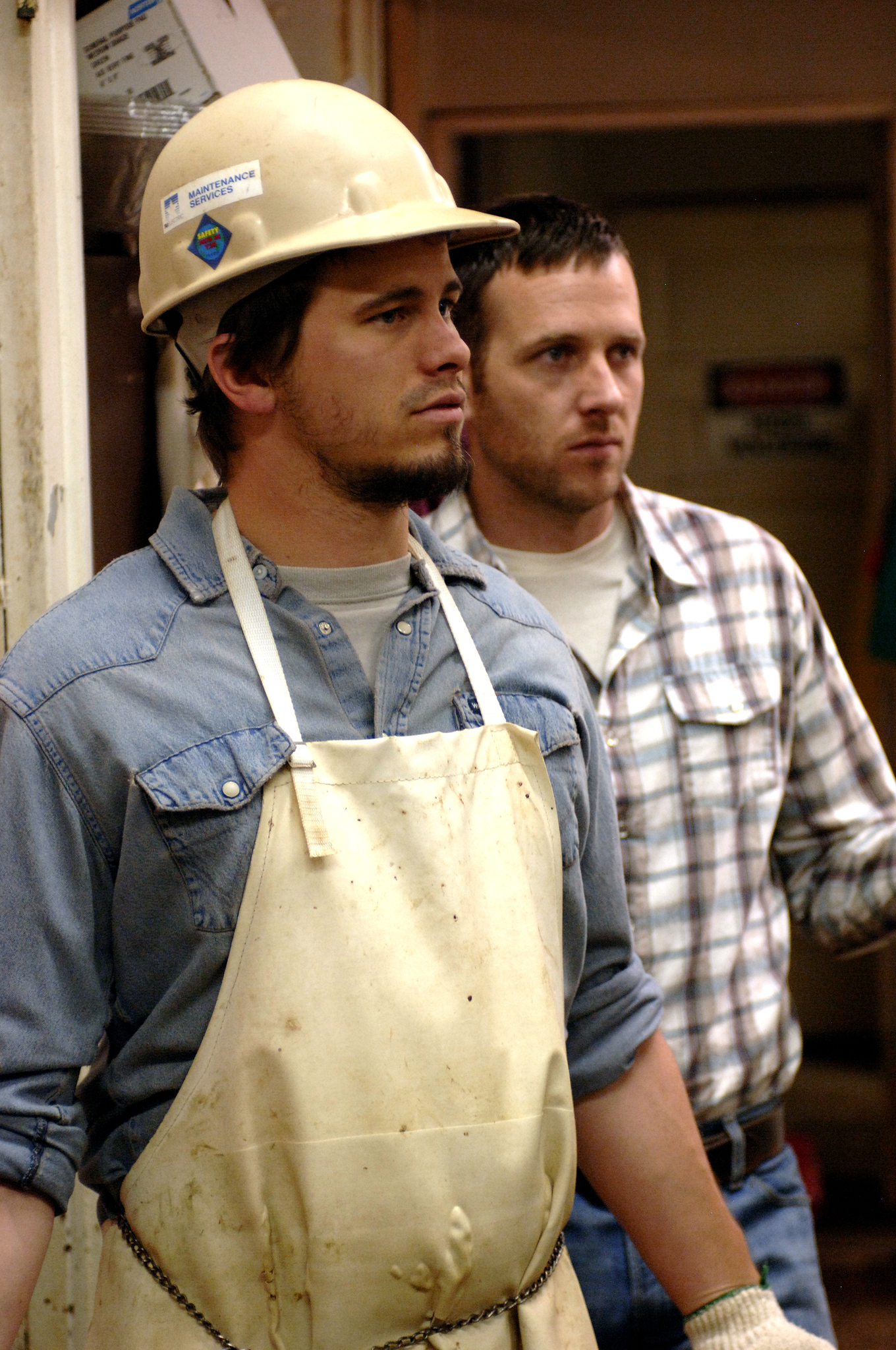 Still of Jason Ritter and Ryan O'Nan in The Dry Land (2010)