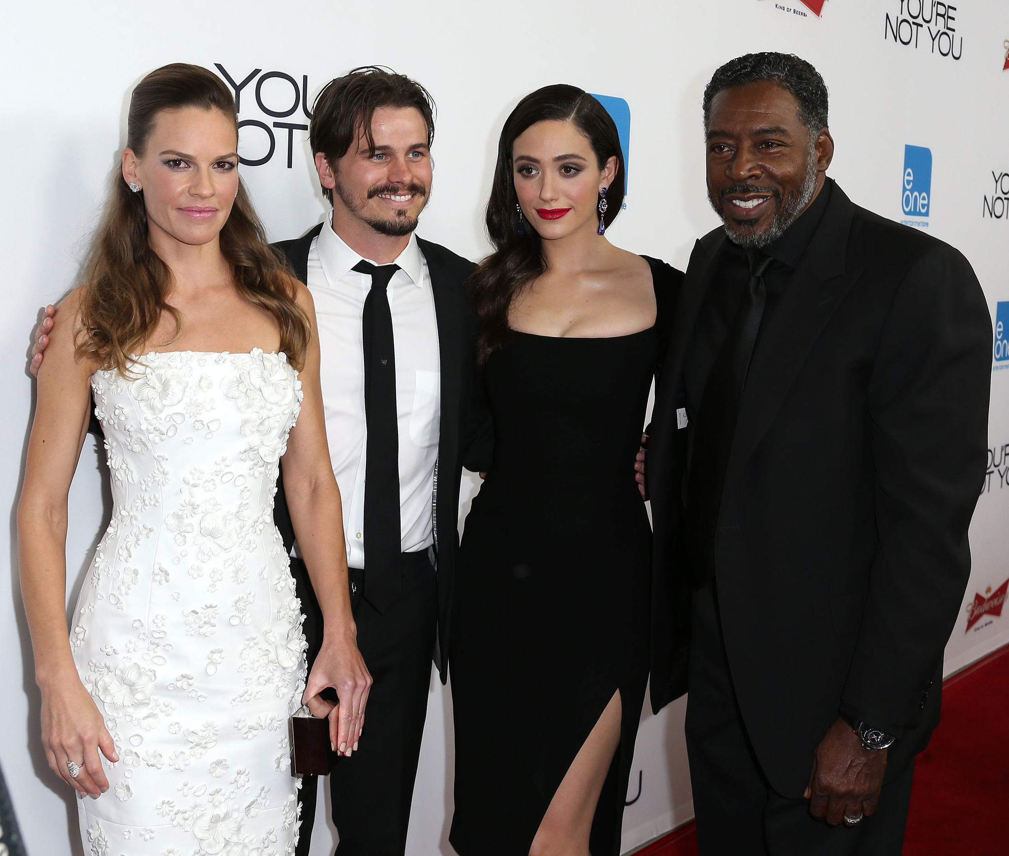 Ernie Hudson, Emmy Rossum, Hilary Swank and Jason Ritter at event of You're Not You (2014)