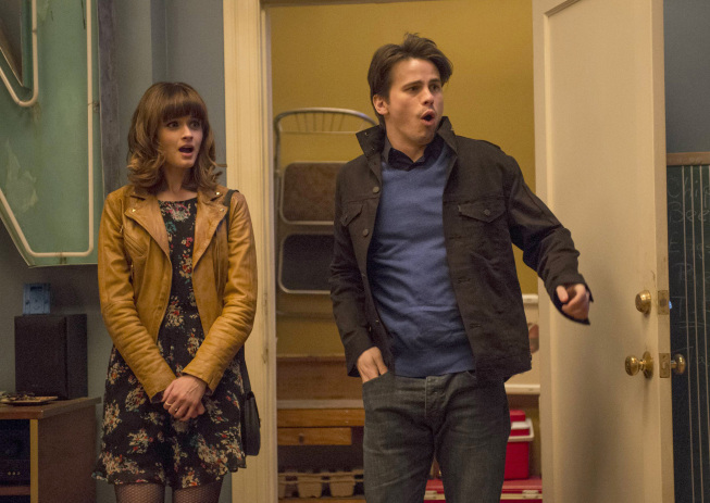 Still of Alexis Bledel and Jason Ritter in Us & Them (2013)
