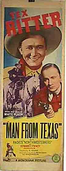 Tex Ritter in The Man from Texas (1939)