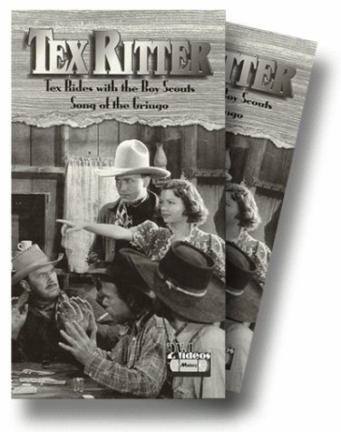 Ed Cassidy, Chick Hannan, Marjorie Reynolds, Tex Ritter and Hank Worden in Tex Rides with the Boy Scouts (1937)