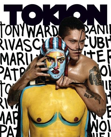 Tokion Magazine Cover with painting partner Tony Ward 2009