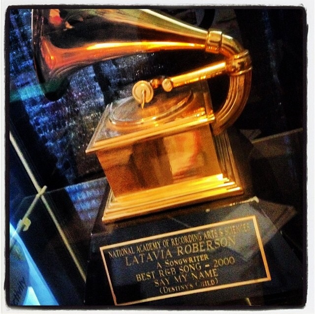 LaTavia Roberson's Grammy Award (1 of 2)