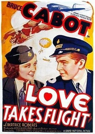Bruce Cabot and Beatrice Roberts in Love Takes Flight (1937)