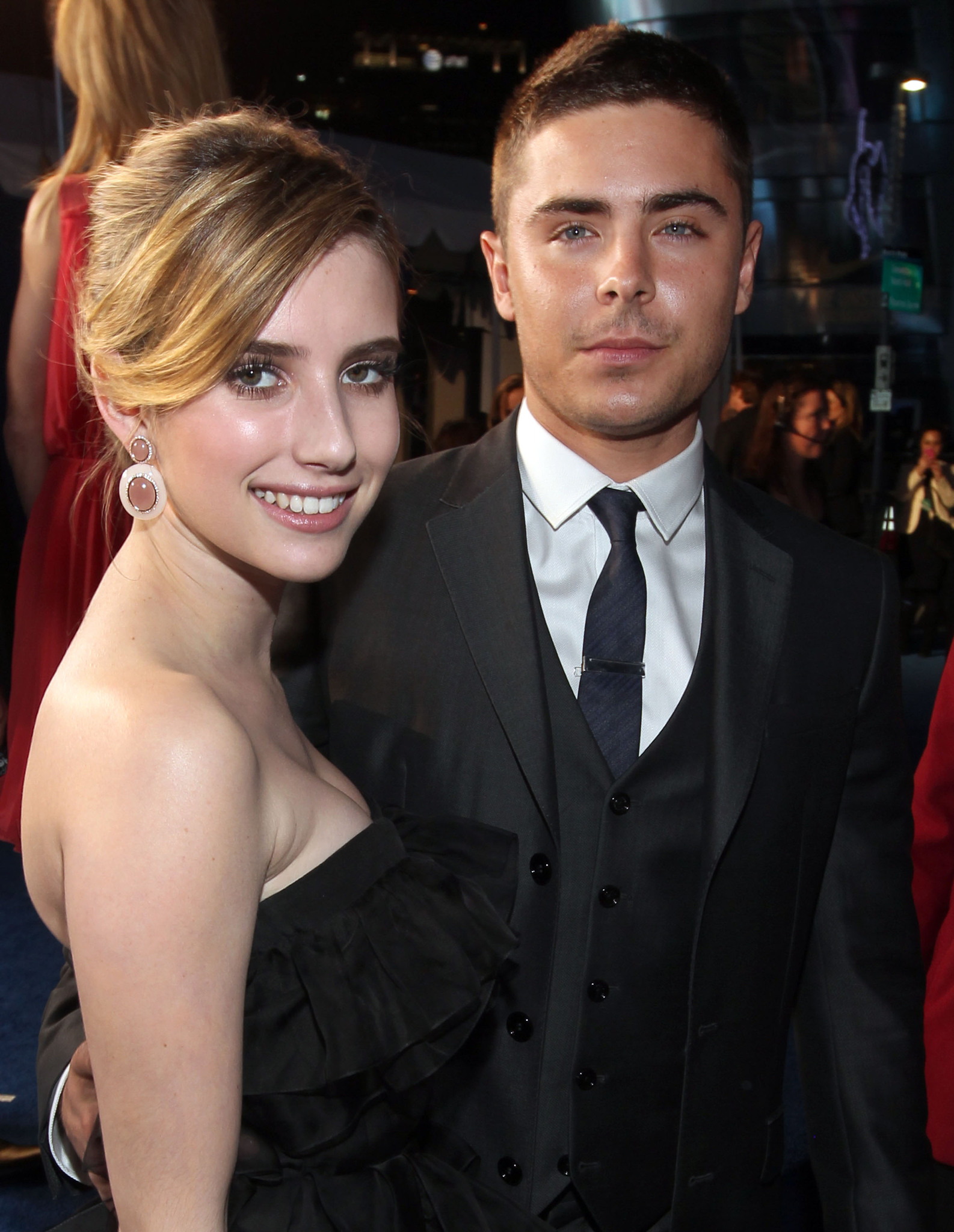 Emma Roberts and Zac Efron