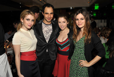 Anna Kendrick, Emma Roberts, Rachel Bilson and Zac Posen