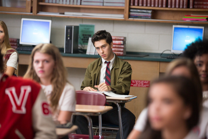 Still of Mickey Rourke, Emma Roberts, Sarah Silverman and Nat Wolff in Ashby (2015)