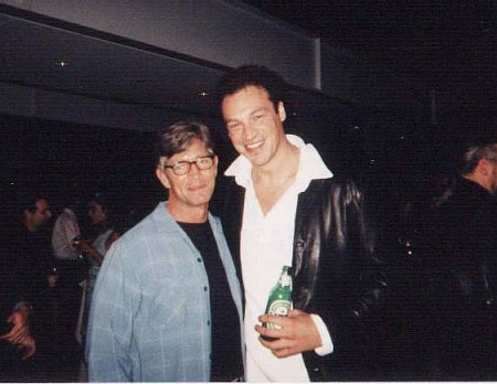 Eric Roberts and Aleks Paunovic at the screening of 