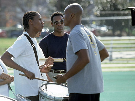 (l to r) Nick Cannon, Orlando Jones, and Leonard Roberts