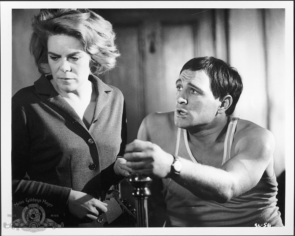 Still of Richard Harris and Rachel Roberts in This Sporting Life (1963)