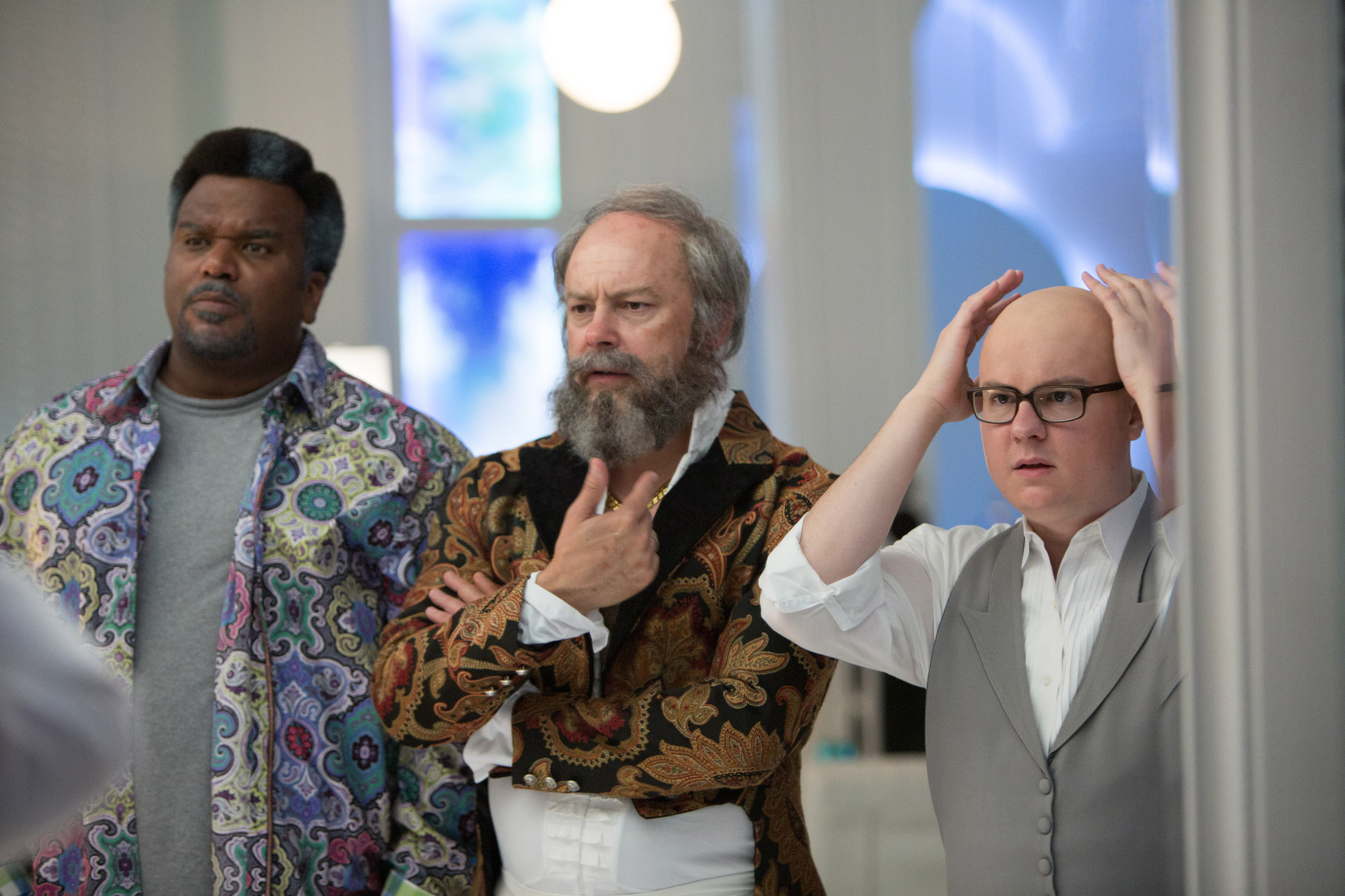 Still of Clark Duke, Craig Robinson and Rob Corddry in Hot Tub Time Machine 2 (2015)