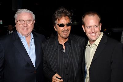 Al Pacino and James G. Robinson at event of Two for the Money (2005)