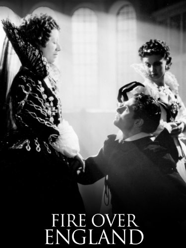 Vivien Leigh, Laurence Olivier and Flora Robson in Fire Over England (1937)