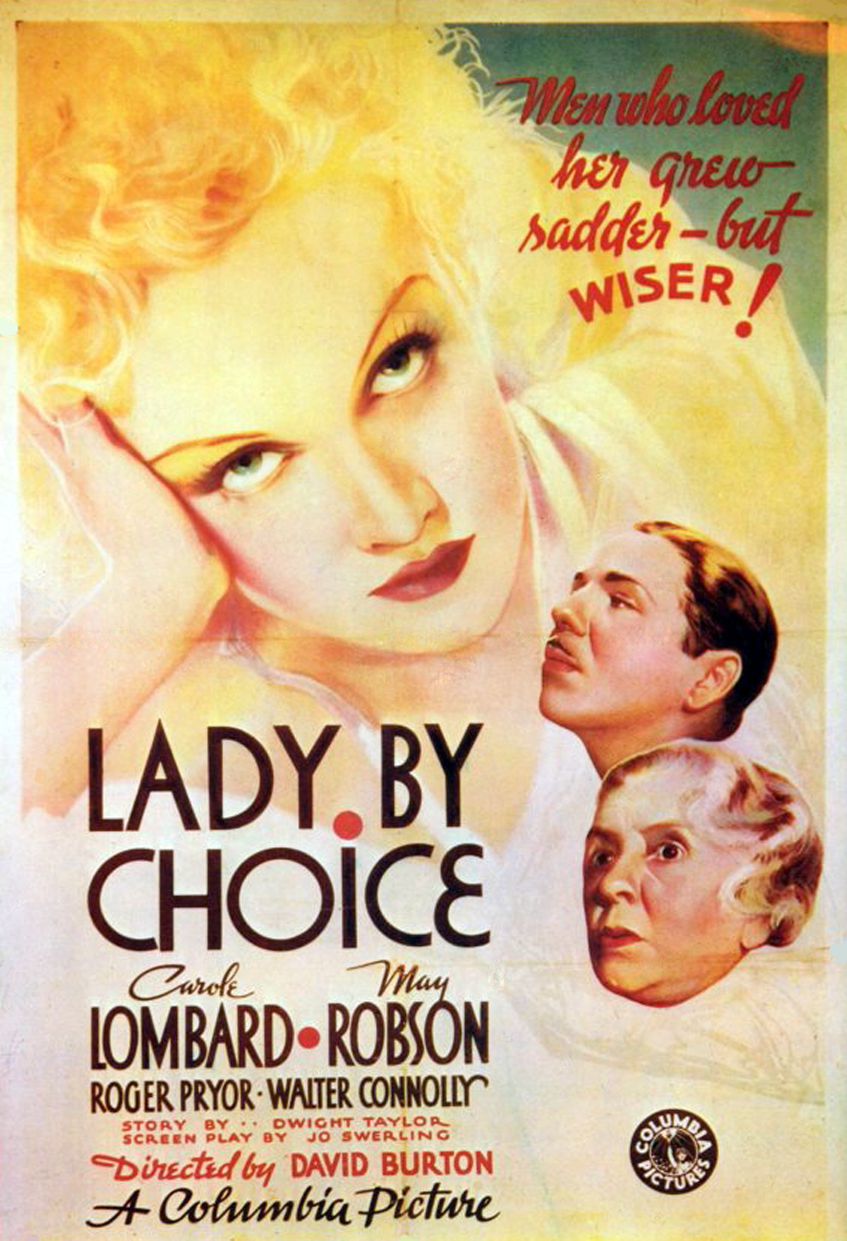 Still of Carole Lombard, Roger Pryor and May Robson in Lady by Choice (1934)