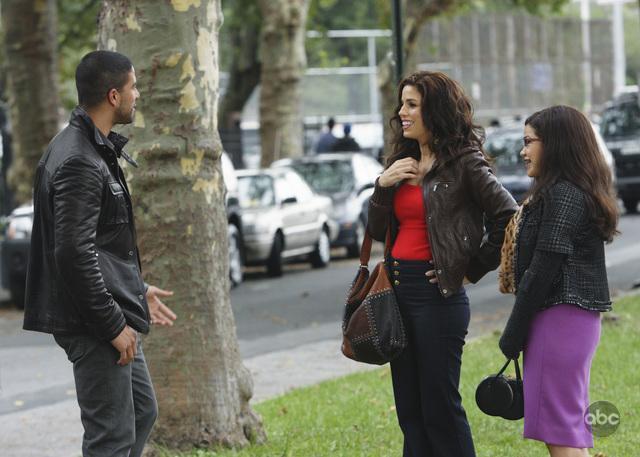 Still of Ana Ortiz, Adam Rodriguez and America Ferrera in Ugly Betty (2006)