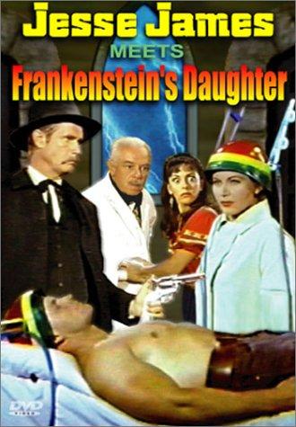 Steven Geray, John Lupton, Narda Onyx and Estelita Rodriguez in Jesse James Meets Frankenstein's Daughter (1966)