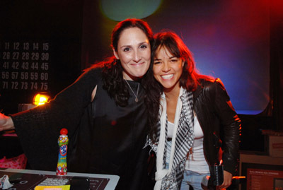 Ricki Lake and Michelle Rodriguez